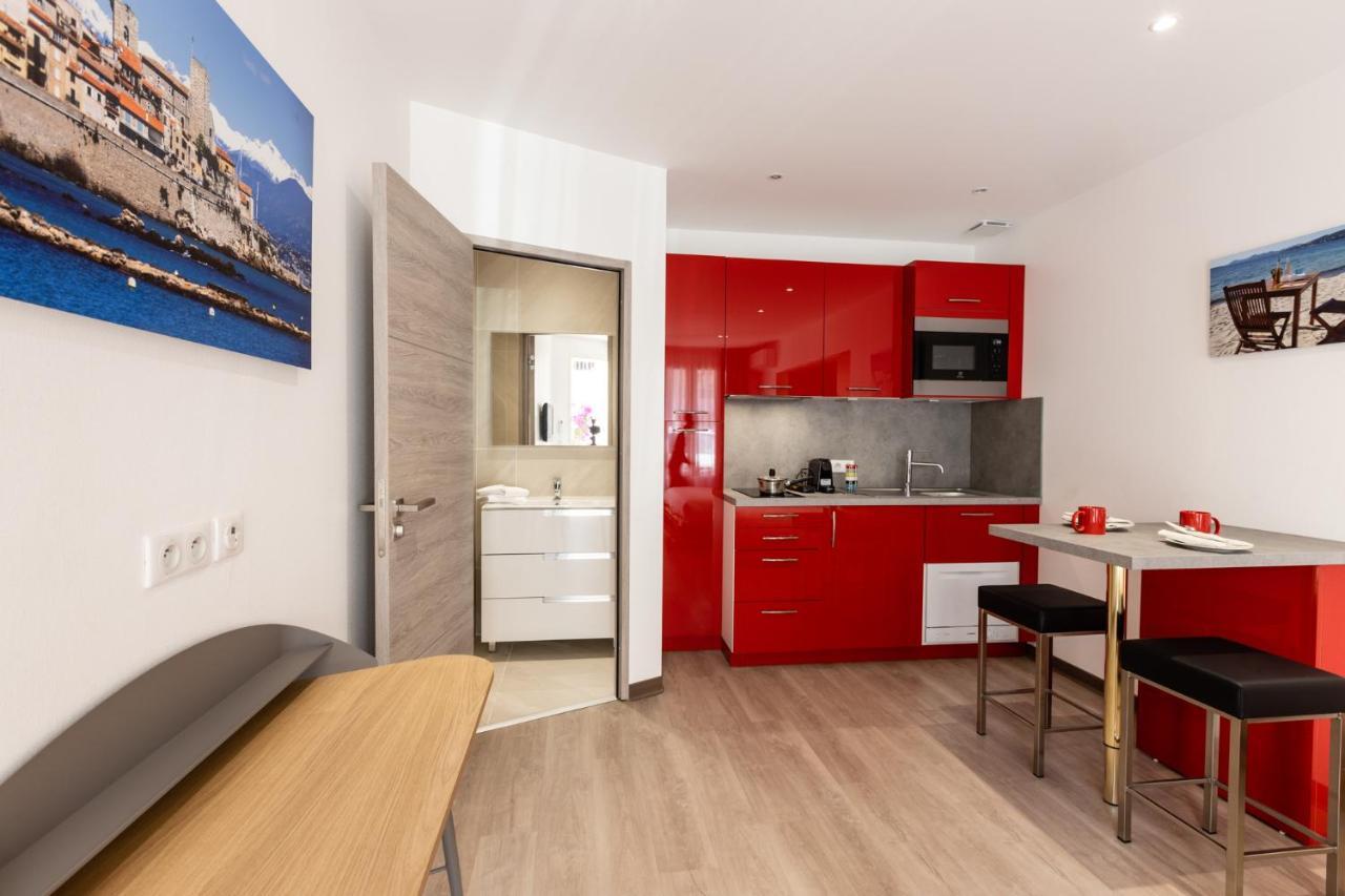 Appartements French Riviera Confidential Centre Ville Juan Les Pins Proche Des Plages Kültér fotó