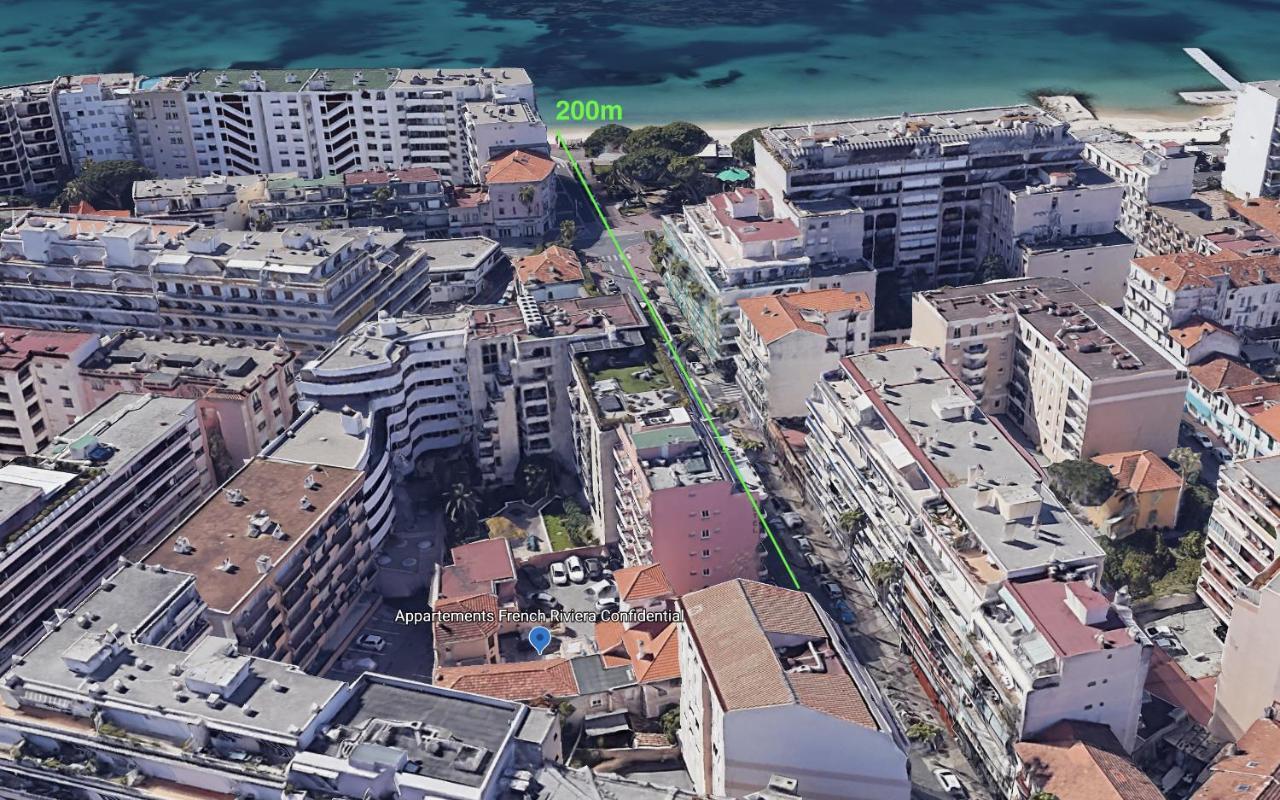 Appartements French Riviera Confidential Centre Ville Juan Les Pins Proche Des Plages Kültér fotó